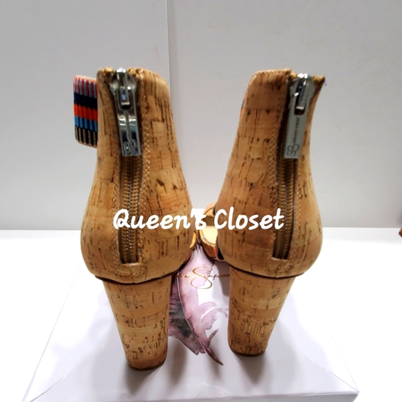 JESSICA SIMPSON| Multi Colored Sandal|💥BRAND NEW Size 9.5 - Picture 4 of 6